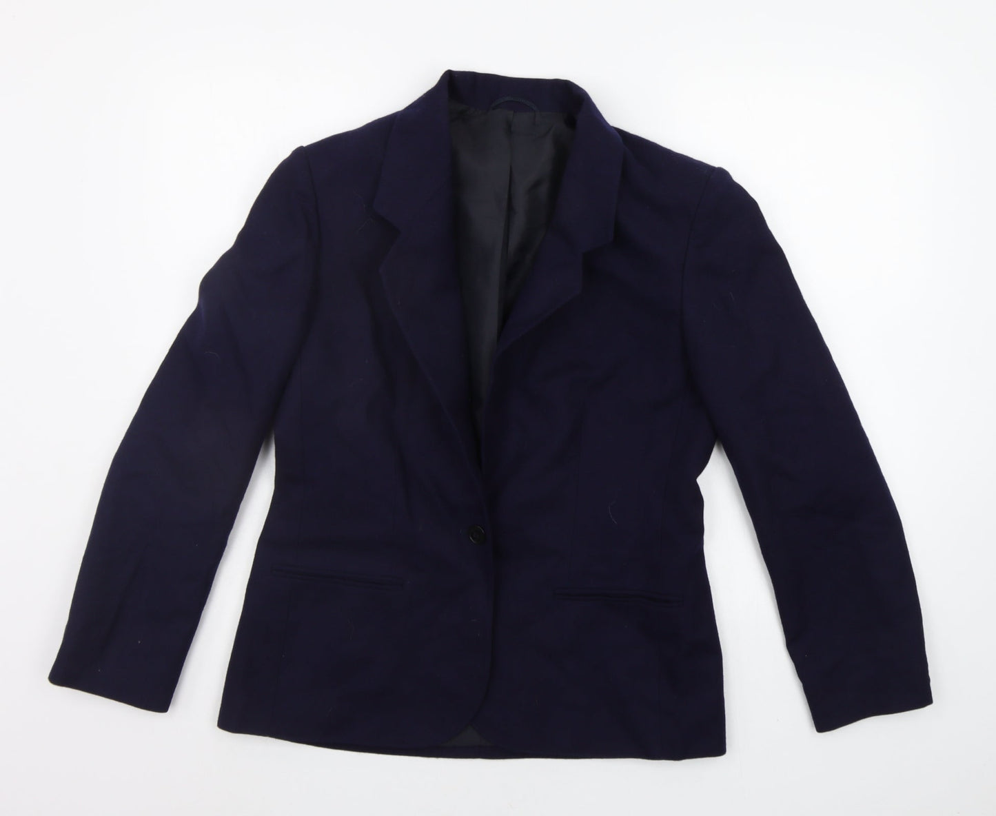 Womens UK Size 12 ST MICHAEL Blue Jacket