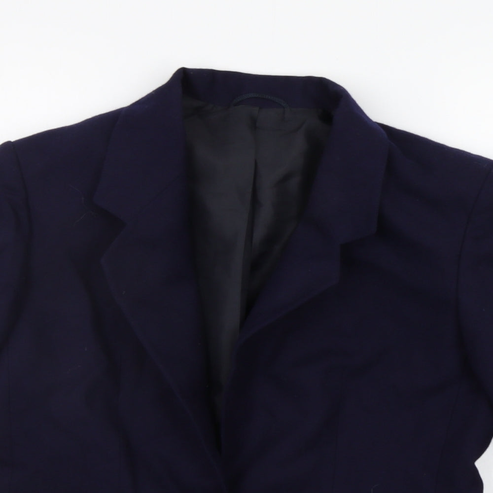 Womens UK Size 12 ST MICHAEL Blue Jacket
