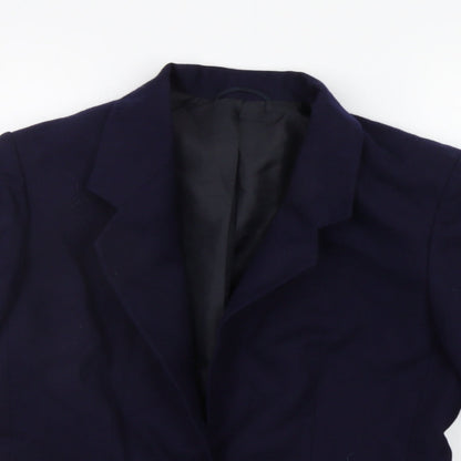 Womens UK Size 12 ST MICHAEL Blue Jacket