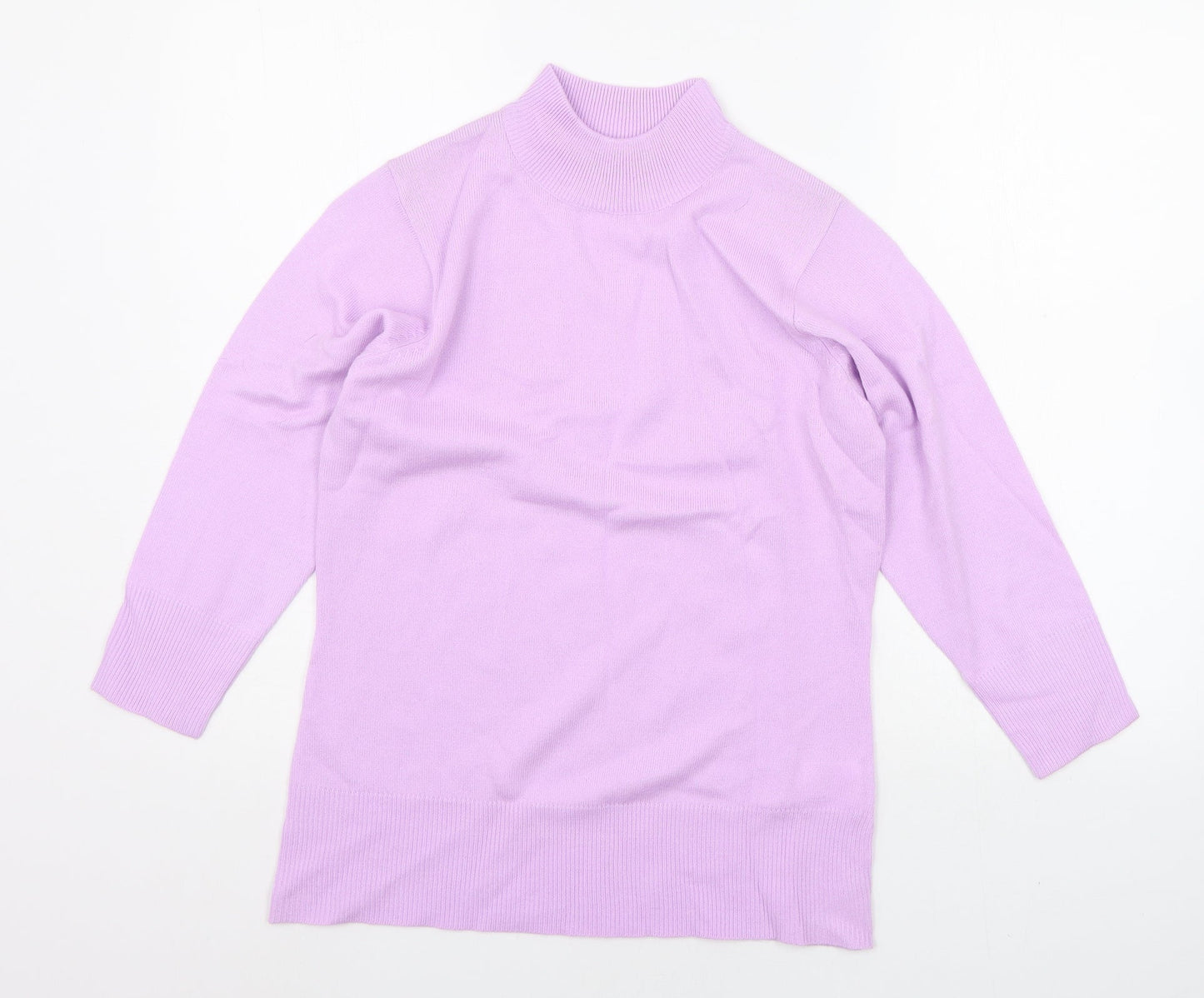 Womens UK Size M EA Purple Pullover Jumper
