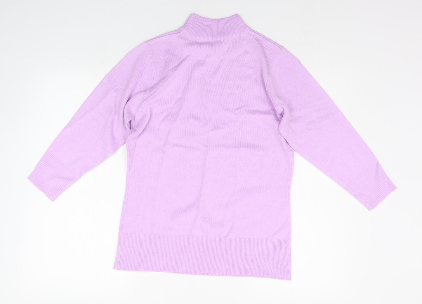 Womens UK Size M EA Purple Pullover Jumper