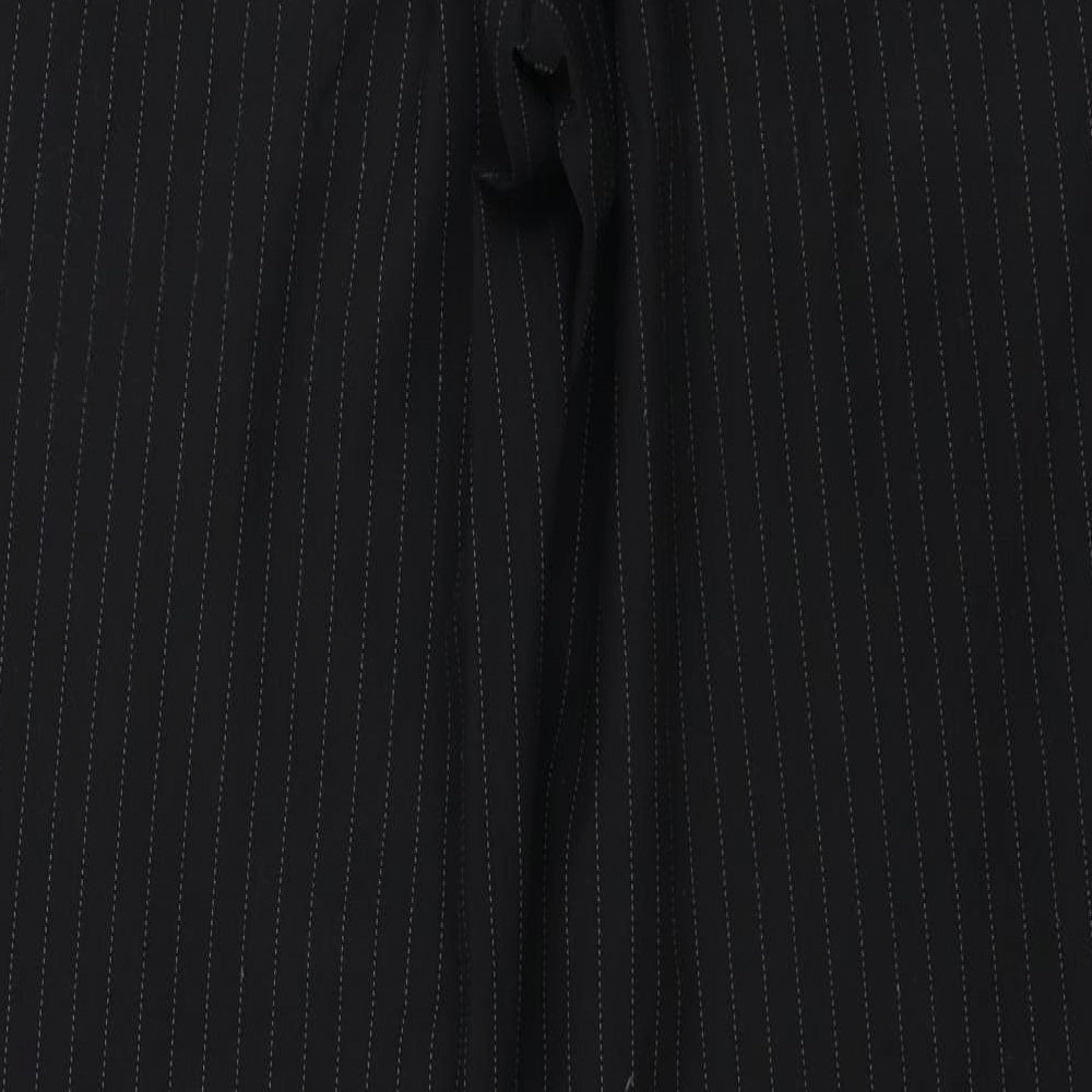 F&F  Mens Black Striped  Trousers  Size 34 in L33 in