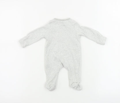 F&F  Boys Grey   Babygrow One-Piece Size Newborn
