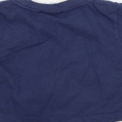 Ladybird Boys Blue   Basic T-Shirt Size 3-6 Months
