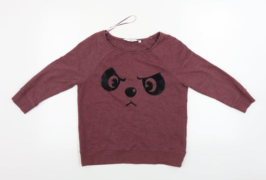 Womens UK Size 8 New Look Red Pullover Jumper
