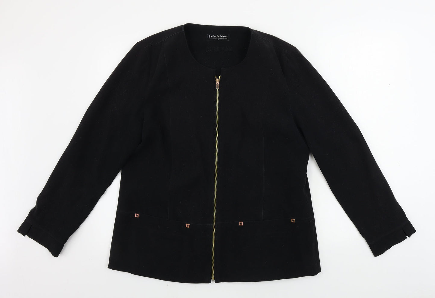 Womens UK Size M Joella Di Marco Black Jacket