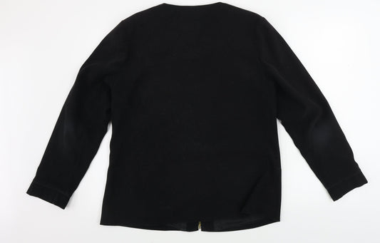Womens UK Size M Joella Di Marco Black Jacket