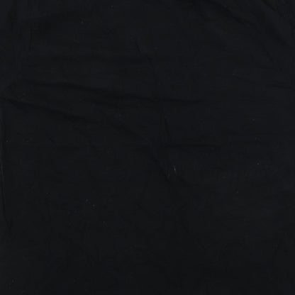 Mens UK Size M Gildan Black  T-Shirt
