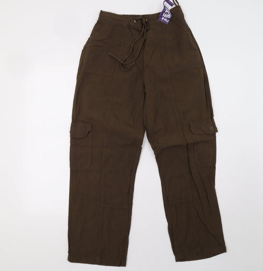additions Womens Brown   Trousers  Size 10 L30 in
