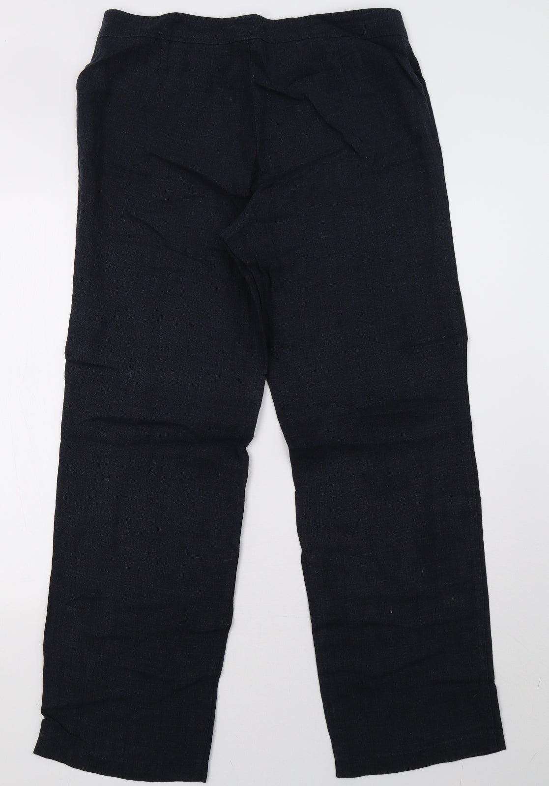 Womens UK Size 16 peruggi Regular Fit  Blue Trousers