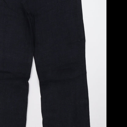 Womens UK Size 16 peruggi Regular Fit  Blue Trousers
