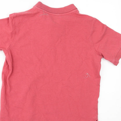 Land's End Boys Pink   Basic Polo Size M