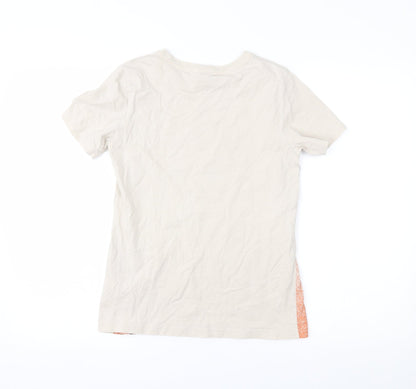 H&M Boys Beige   Basic T-Shirt Size 11-12 Years