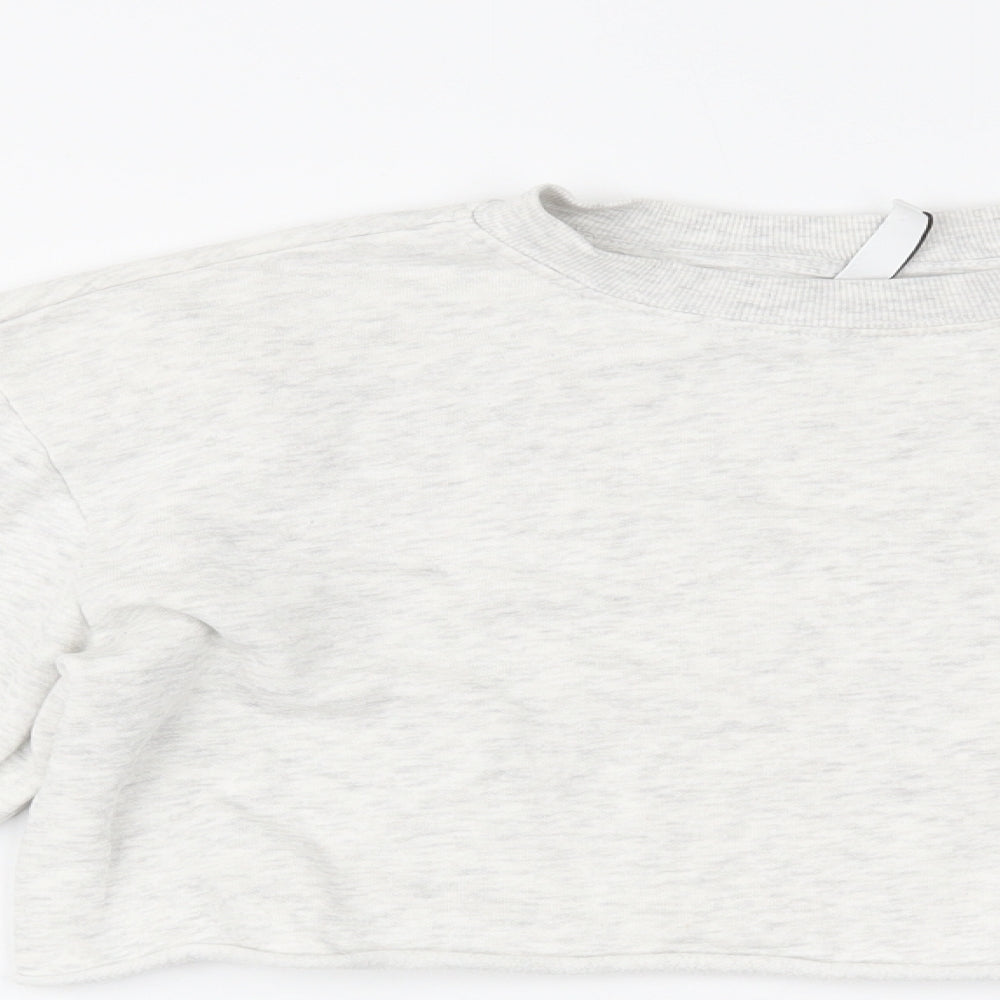 Womens UK Size XS H&M Grey Pullover Jumper