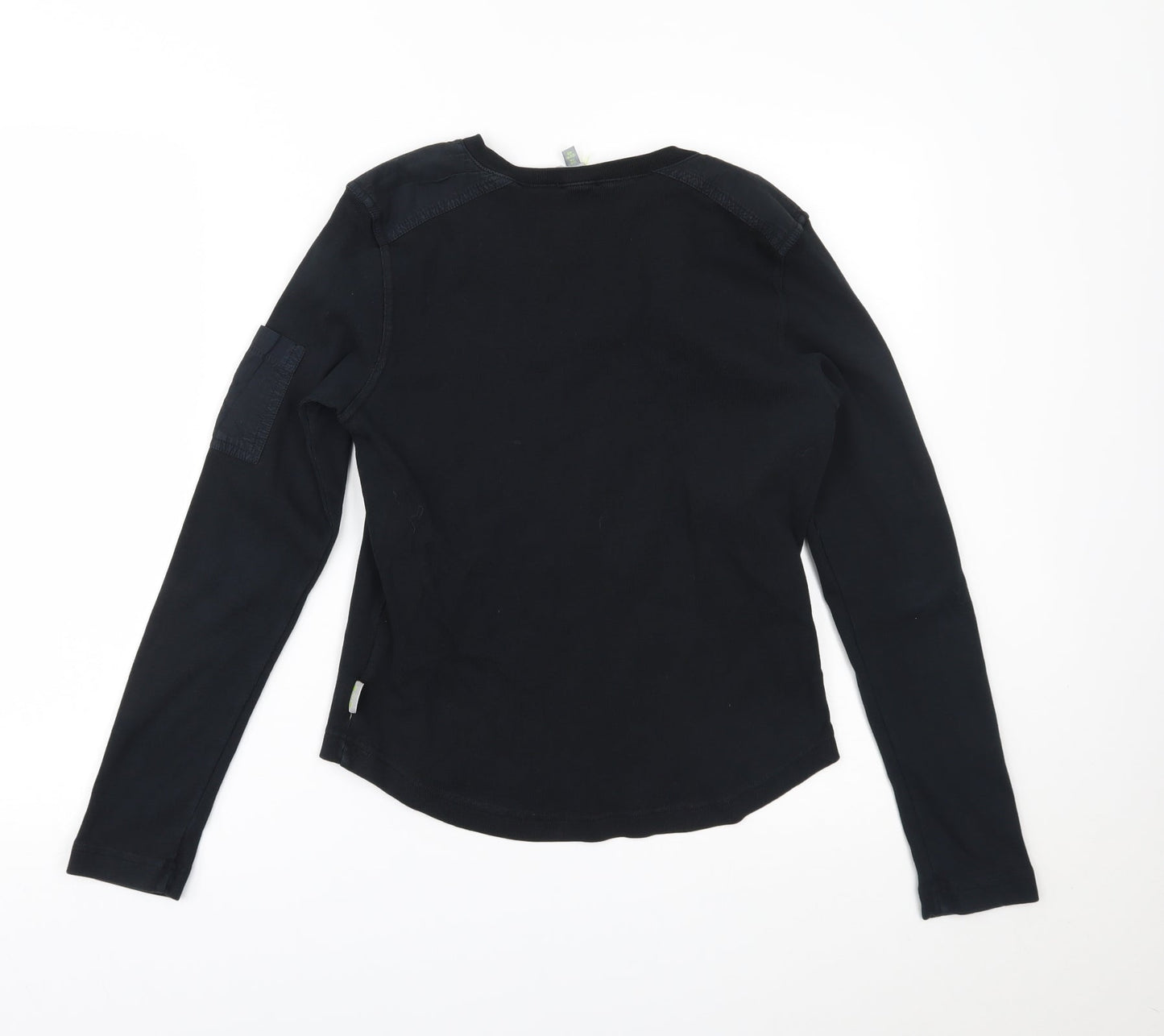Womens UK Size 14 Oasis Black Basic Blouse