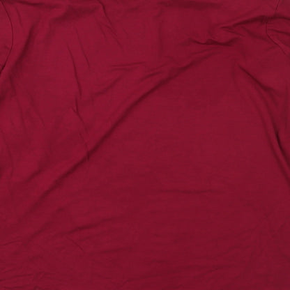 Select Womens Purple   Basic Blouse Size L