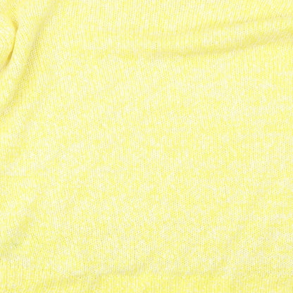 Womens UK Size M New Look Yellow Pullover Jumper