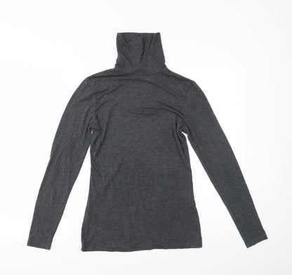 Womens UK Size S H&M Grey Basic Blouse