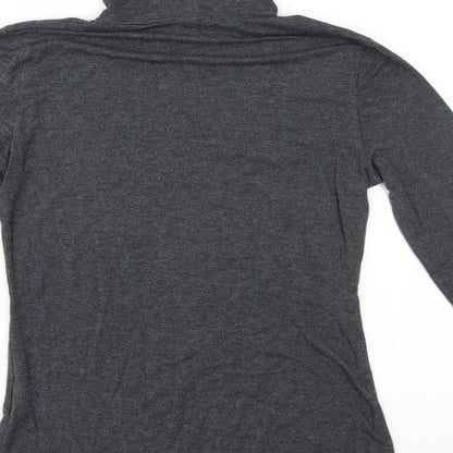 Womens UK Size S H&M Grey Basic Blouse