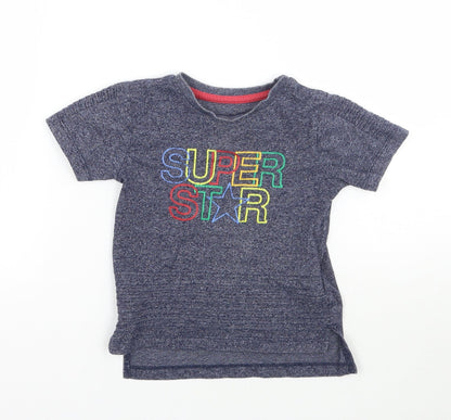Primark Baby Blue   Basic T-Shirt Size 12-18 Months