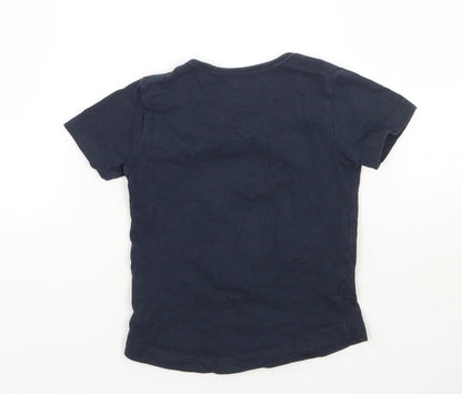 Next Baby Blue   Basic T-Shirt Size 12-18 Months
