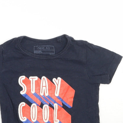 Next Baby Blue   Basic T-Shirt Size 12-18 Months