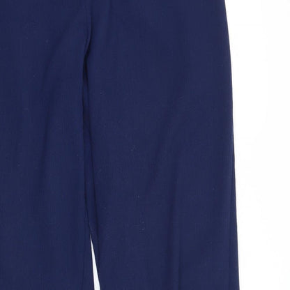 AMARANTO Womens Blue   Trousers  Size 14 L28 in
