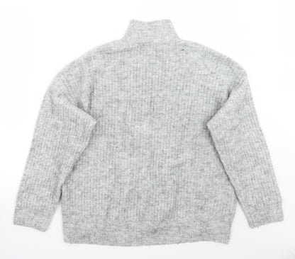 Womens UK Size S H&M Grey Pullover Jumper