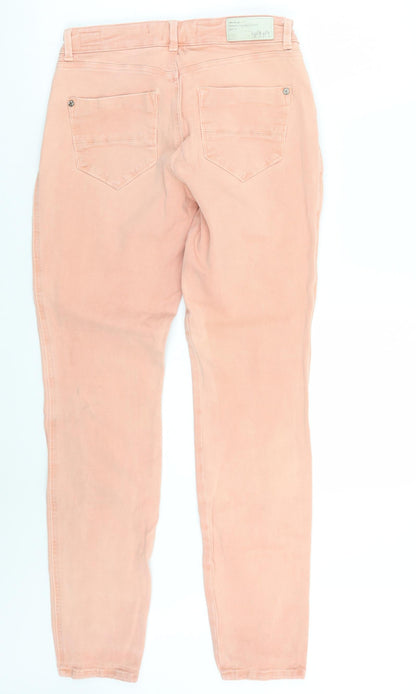 YAYA Womens Pink   Skinny Jeans Size 10 L29 in