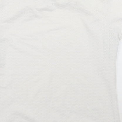 In Sport Womens White   Basic T-Shirt Size M