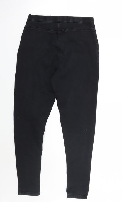 George Girls Black   Skinny Jeans Size 12-13 Years