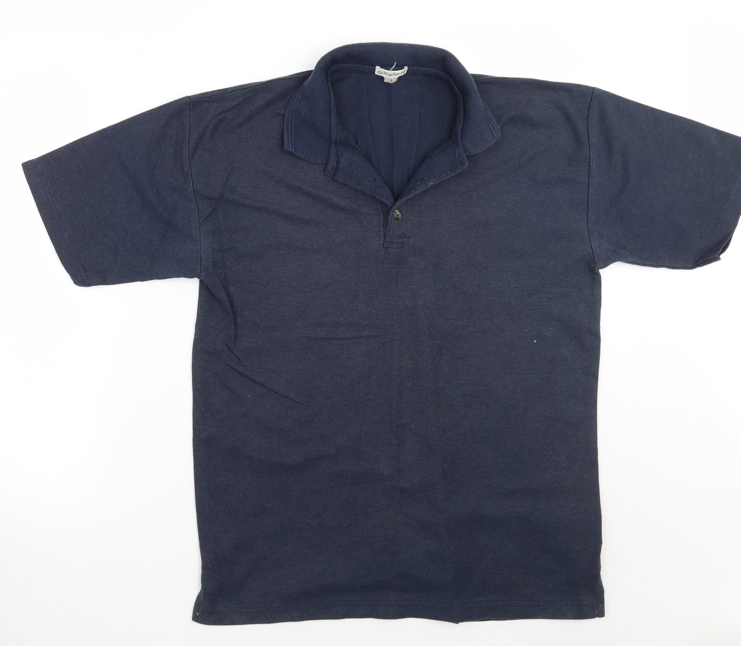 Highpoint Mens Blue    Polo Size L