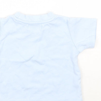 Early days Boys Blue   Basic T-Shirt Size 6-9 Months