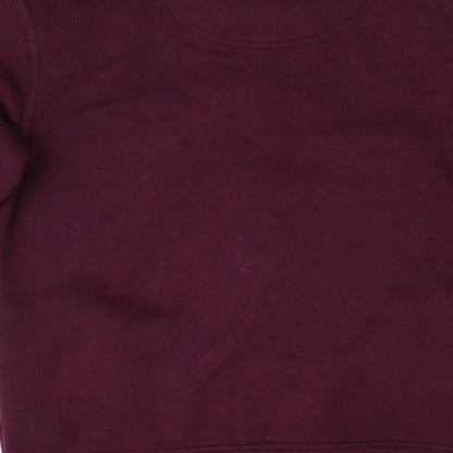 Burtons Mens Purple   Full Zip Sweatshirt Size S