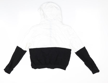 Preworn Womens Black   Full Zip Hoodie