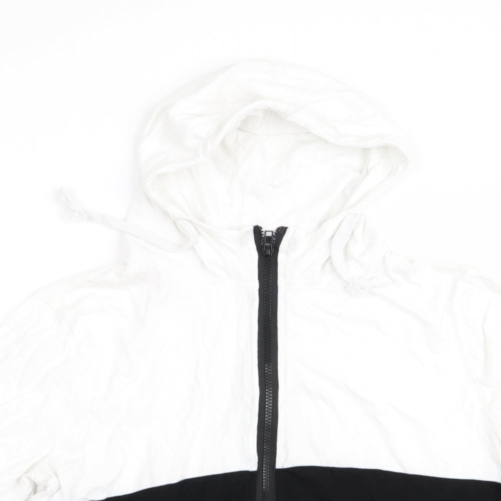 Preworn Womens Black   Full Zip Hoodie