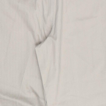 Haggar Clothing Co Mens Beige   Chino Trousers Size 34 in L28 in