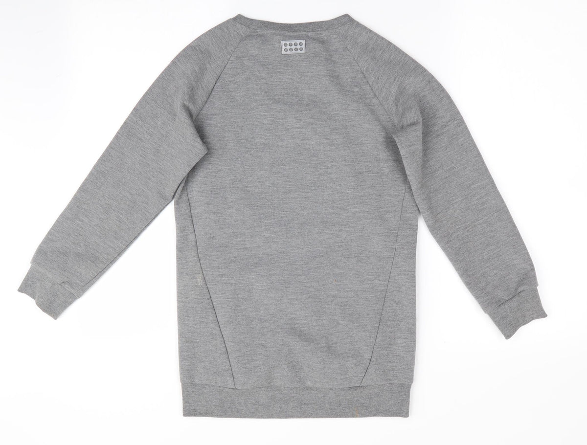 LEGO Boys Grey   Pullover Sweatshirt Size 10 Years  - LEGO