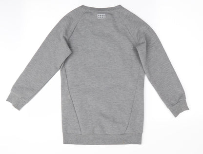 LEGO Boys Grey   Pullover Sweatshirt Size 10 Years  - LEGO