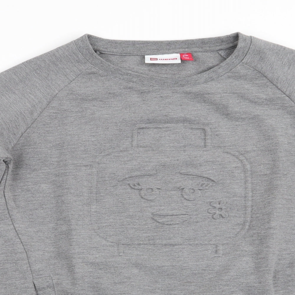 LEGO Boys Grey   Pullover Sweatshirt Size 10 Years  - LEGO