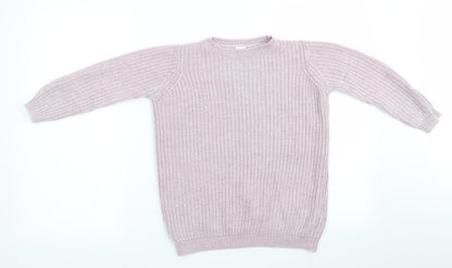 NEXT Girls Pink   Pullover Jumper Size 5 Years