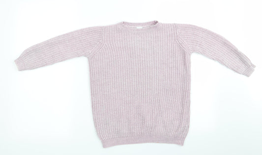 NEXT Girls Pink   Pullover Jumper Size 5 Years