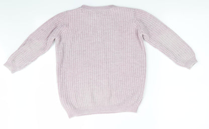 NEXT Girls Pink   Pullover Jumper Size 5 Years