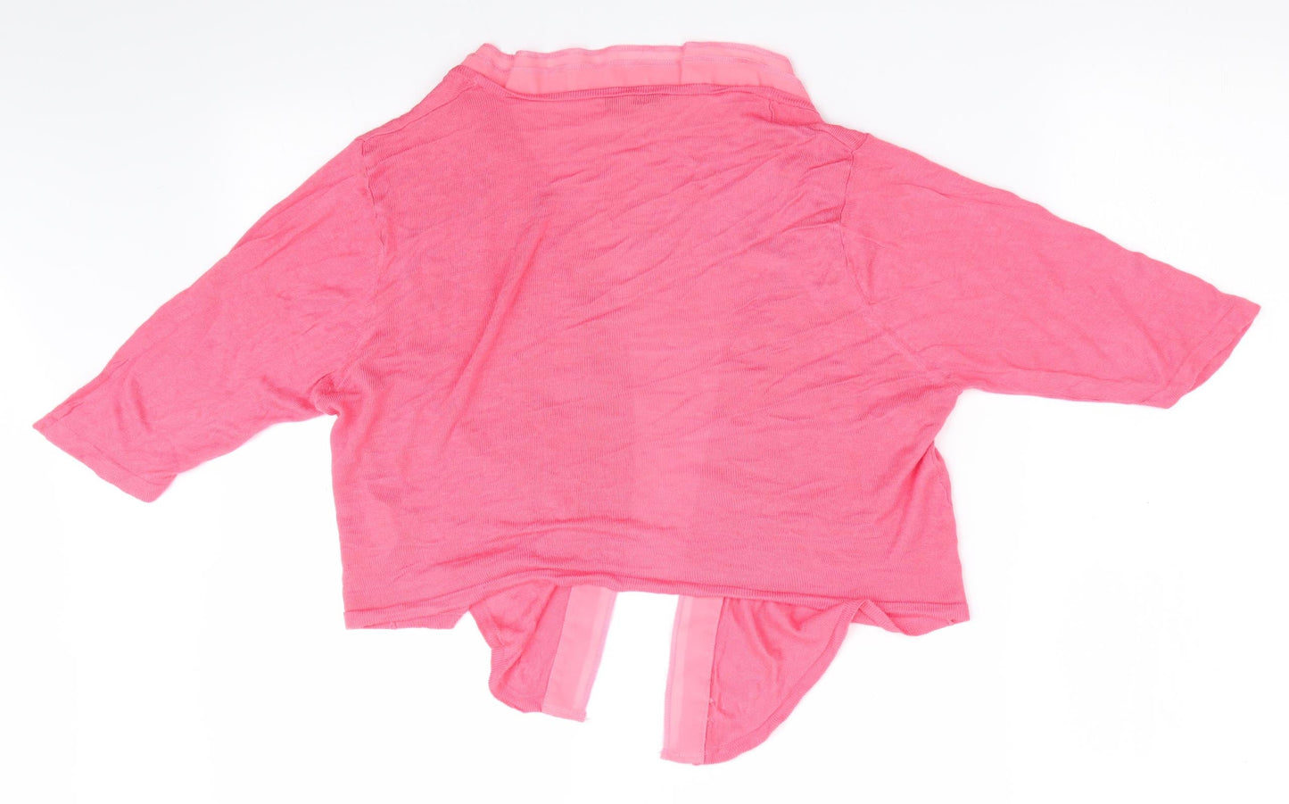 Womens UK Size 12 Peacocks Pink Cardigan Jumper
