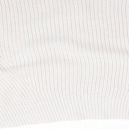 Womens UK Size S New Look Ivory Pullover Jumper