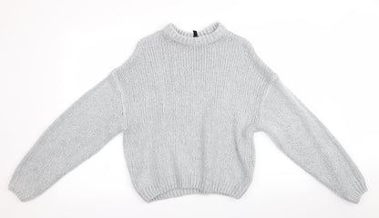 Divided Girls Grey   Pullover Jumper Size 8 Years