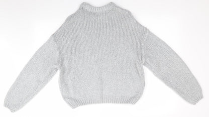 Divided Girls Grey   Pullover Jumper Size 8 Years