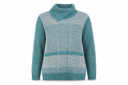 Bonmarché Womens Blue Pullover Jumper Size XL