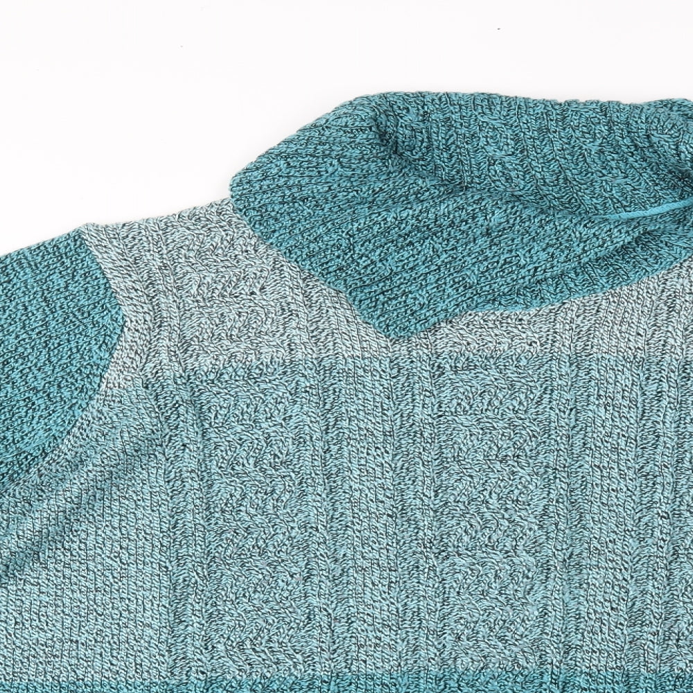 Womens UK Size XL BM Blue Pullover Jumper