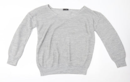 BeJealous Womens Grey   Pullover Jumper Size XL